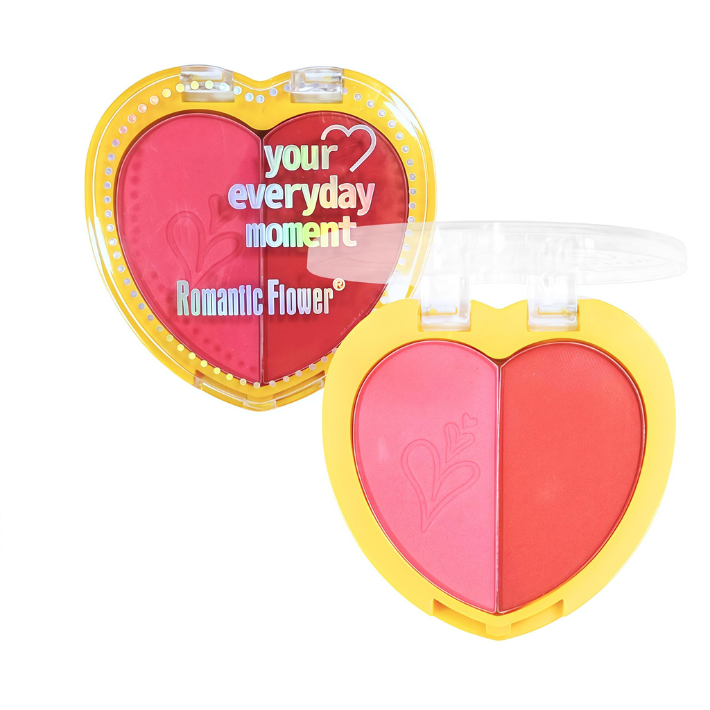 [8055] RUBOR COMPACTO LOVE ROMANTIC FLOWER