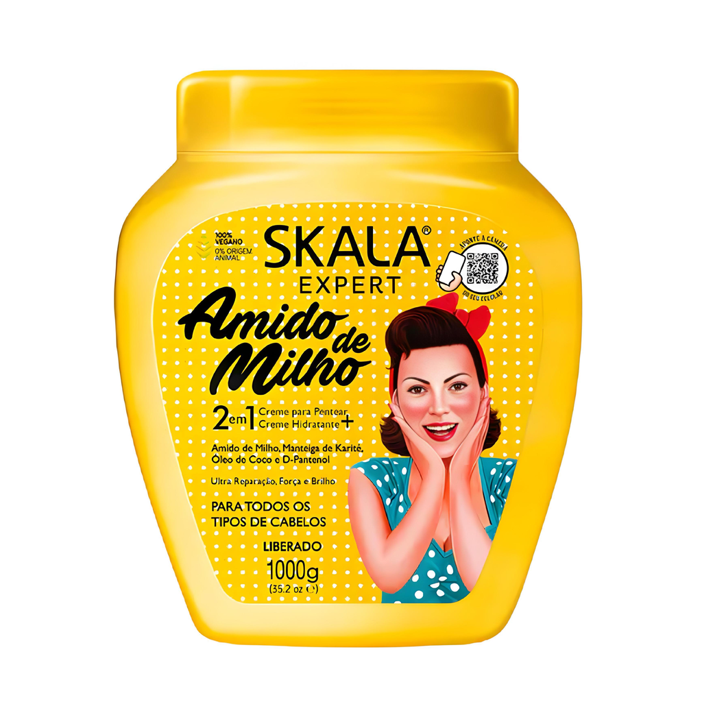 TRATAMIENTO CAPILAR 2 EN 1 AMIDO DE MILHO SKALA