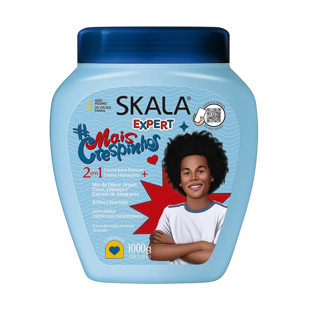 TRATAMIENTO CAPILAR 2 EN 1 MAIS CRESPINHOS SKALA#