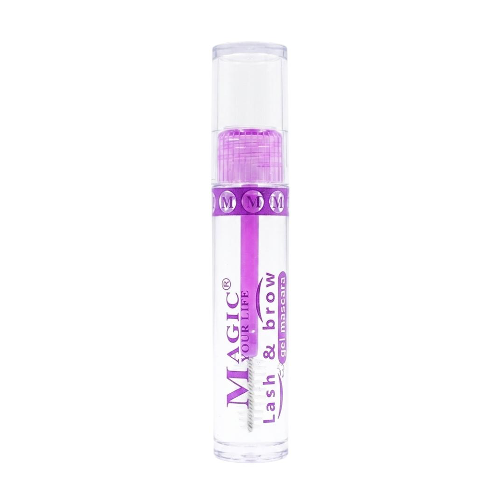 MÁSCARA DE PESTAÑAS Y GEL DE CEJAS TRANSPARENTE