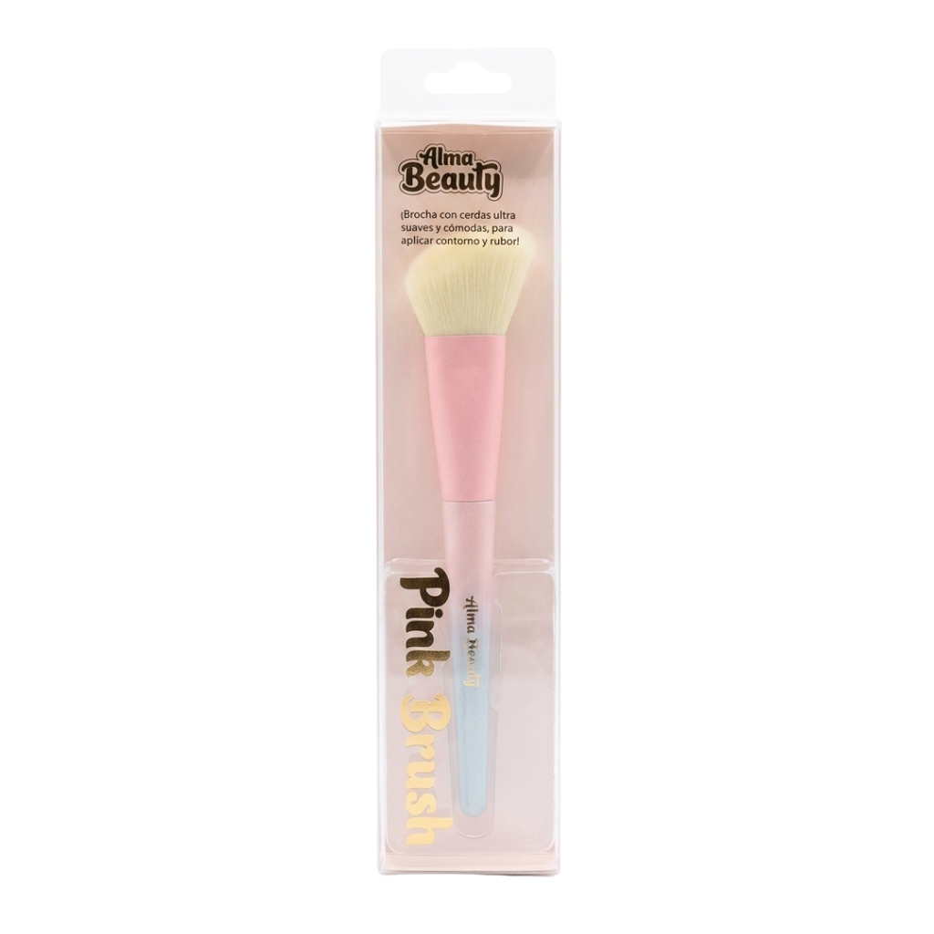 BROCHA INDIVIDUAL PARA CONTORNO Y RUBOR ALMA BEAUTY
