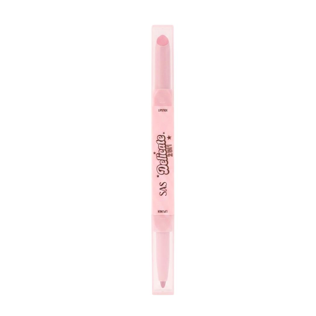 DÚO LABIAL Y DELINEADOR DE LABIOS DELICATE SAS*