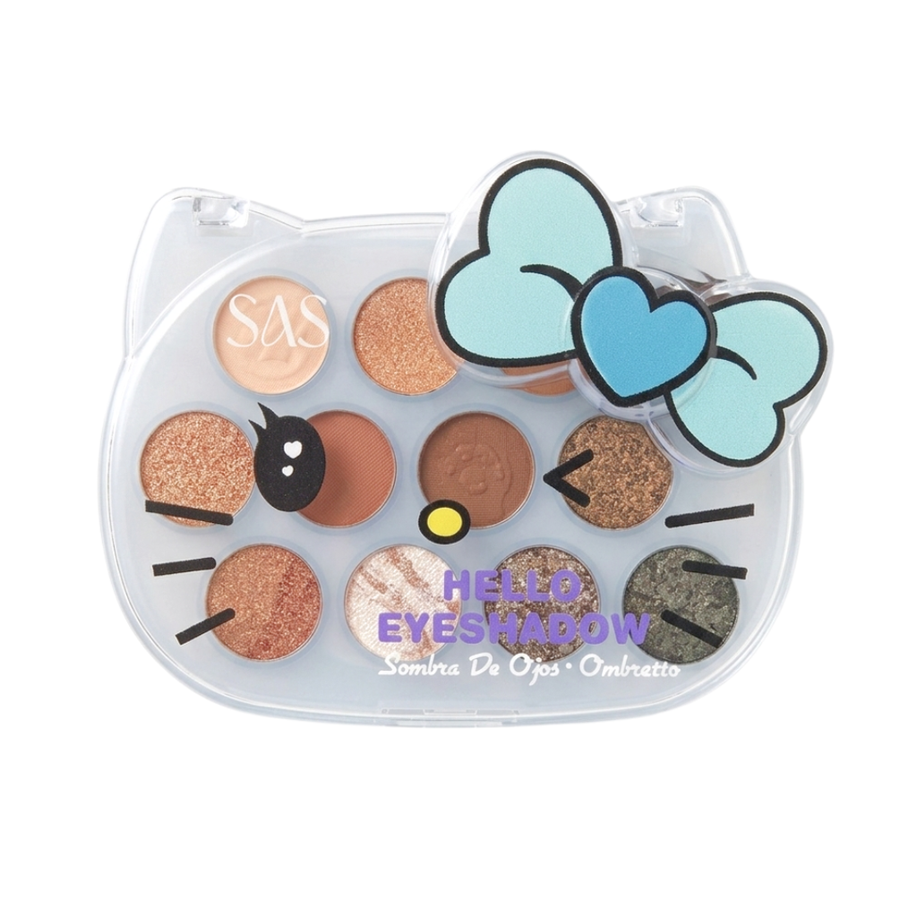 [SAF051A] PALETA DE SOMBRAS HELLO KITTY SAS