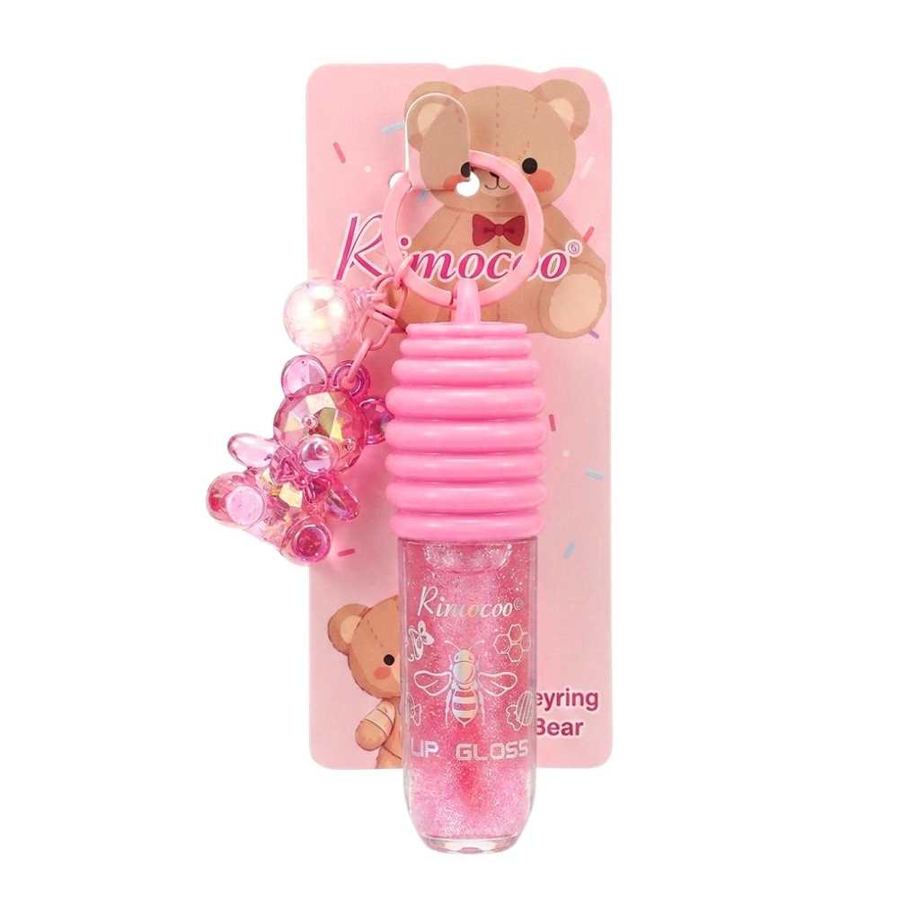 [R9182] LIP GLOSS BEAR CON CHARM RIMOCOO