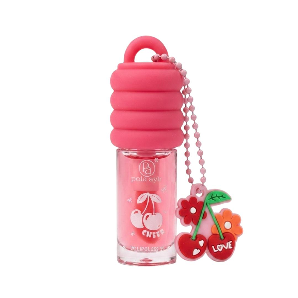 [FA8695] LIP GLOSS CON LLAVERO CHEER POLA AYLR *