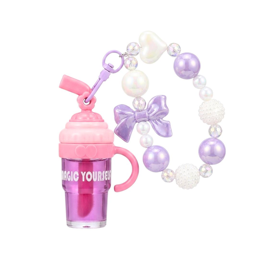 LIP GLOSS CON LLAVERO FRESH JUICE  MAGIG YOUR LIFE