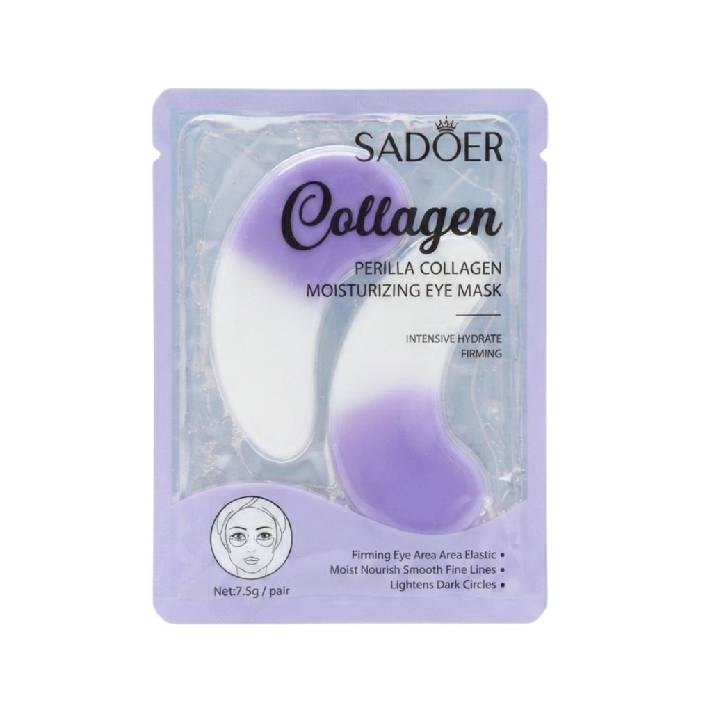 MASCARILLA DE COLÁGENO PARA OJOS CON PERILLA SADOER