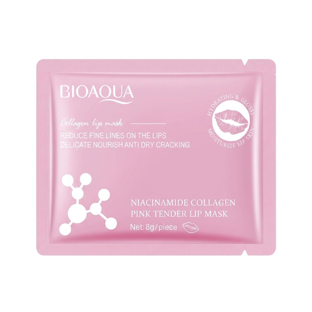 MASCARILLA DE COLÁGENO PARA LABIOS CON NIACINAMIDA SADOER
