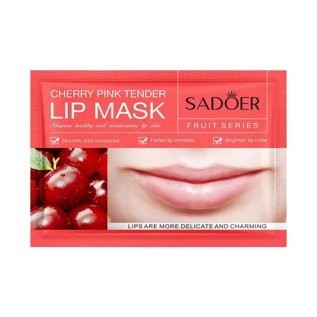 MASCARILLA DE COLÁGENO PARA LABIOS CEREZA SADOER