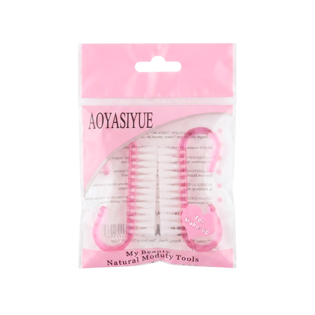 [HC0396] DÚO DE CEPILLOS PARA UÑAS PEQUEÑOS