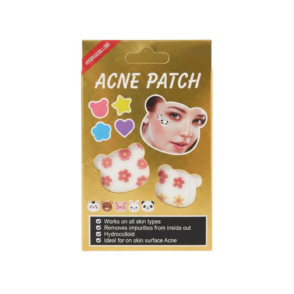 [HC0600] PARCHES ANTI ACNE HIDROCOLOIDES DE FLORES
