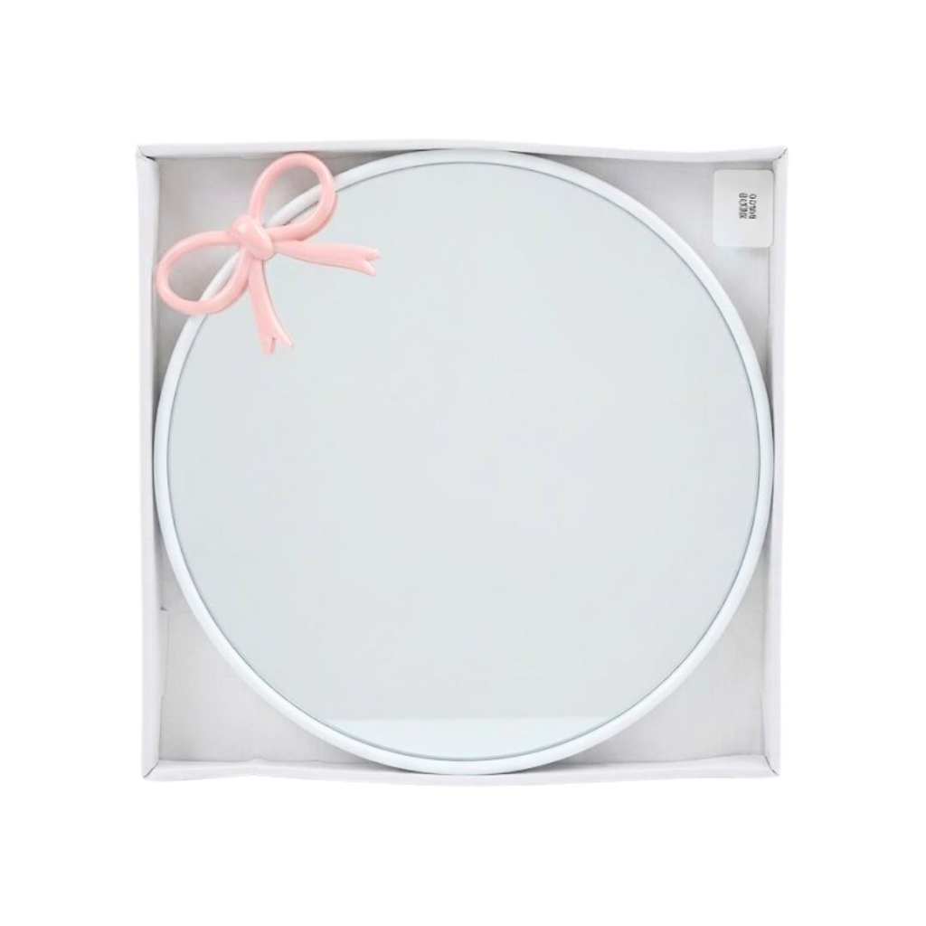 ESPEJO REDONDO CON LAZO