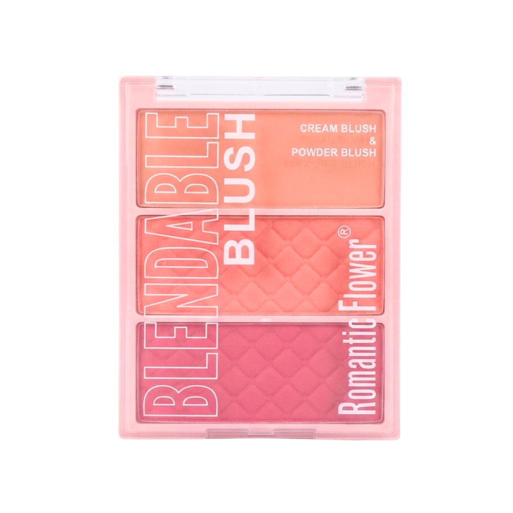 PALETA DE RUBORES  BLENDABLE ROMANTIC FLOWER