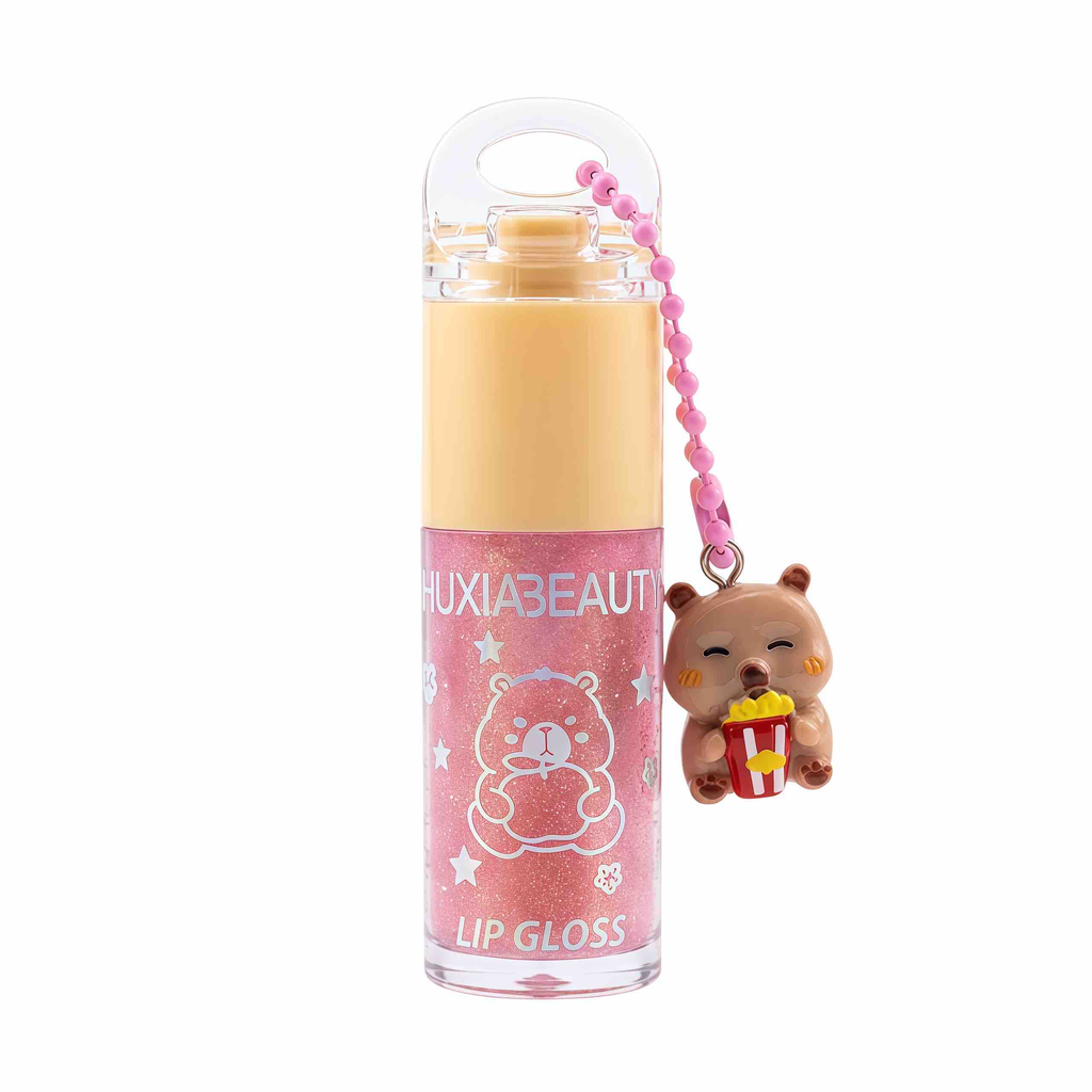 LIP GLOSS CON LLAVERO HUXIA BEAUTY#