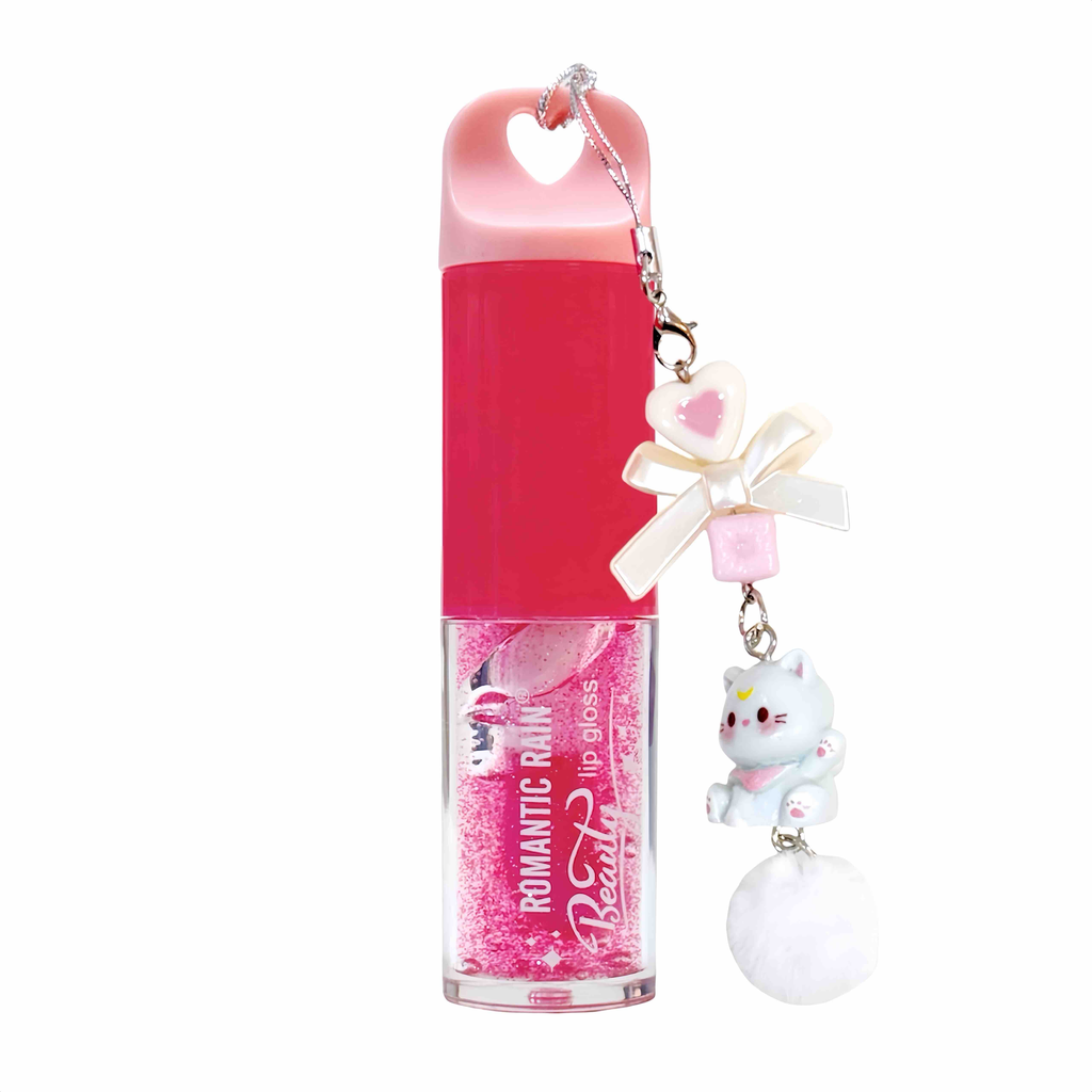 LIP GLOSS CON LLAVERO ROMANTIC RAIN *