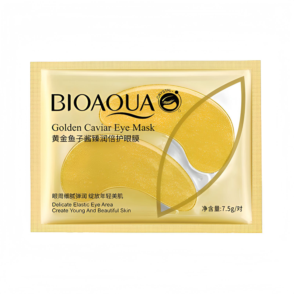 MASCARILLA DE COLÁGENO PARA OJOS GOLDEN CAVIAR BIOAQUA