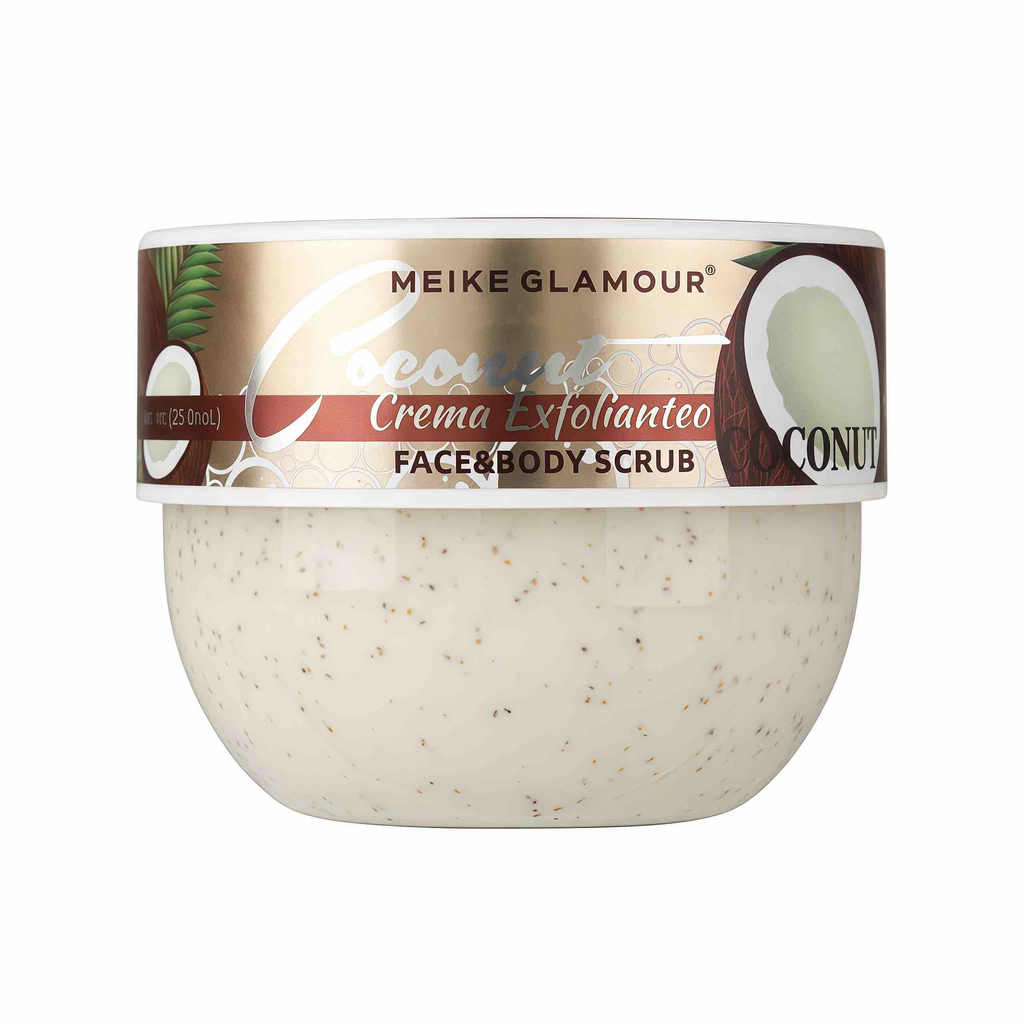 CREMA EXFOLIANTE FACIAL Y CORPORAL DE COCO MEIKE GLAMOUR