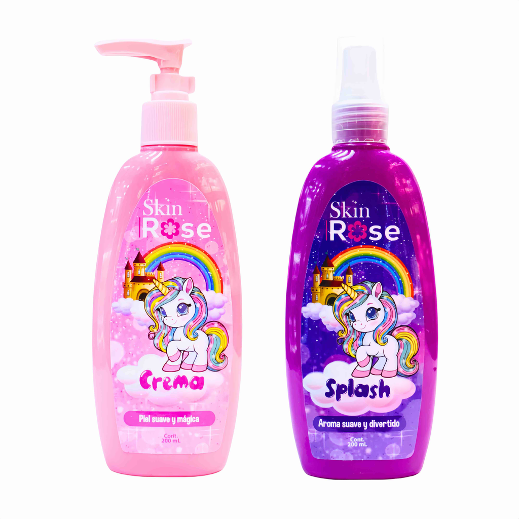 KIT DE SPLASH Y CREMA HUMECTANTE SKIN ROSE
