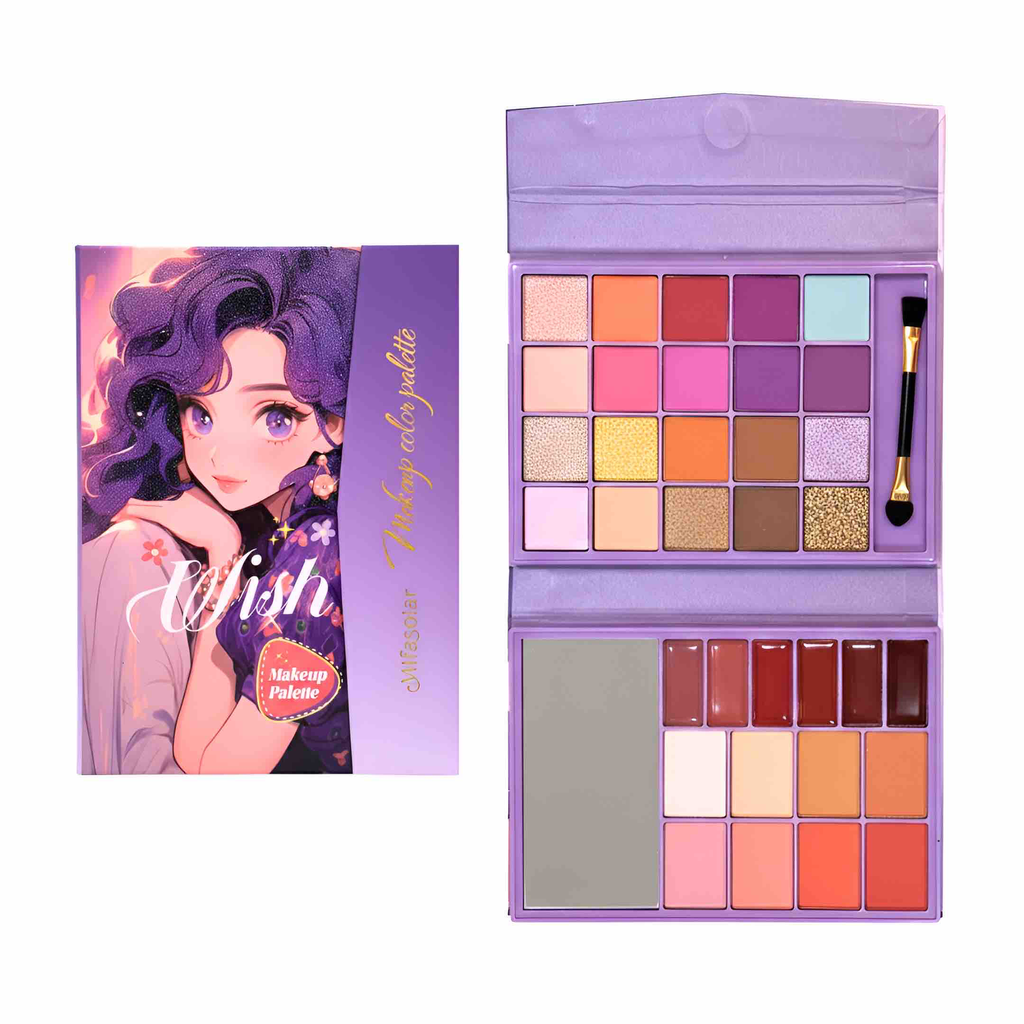 PALETA DE SOMBRAS MULTIUSO "WISH" MIFASOLAR