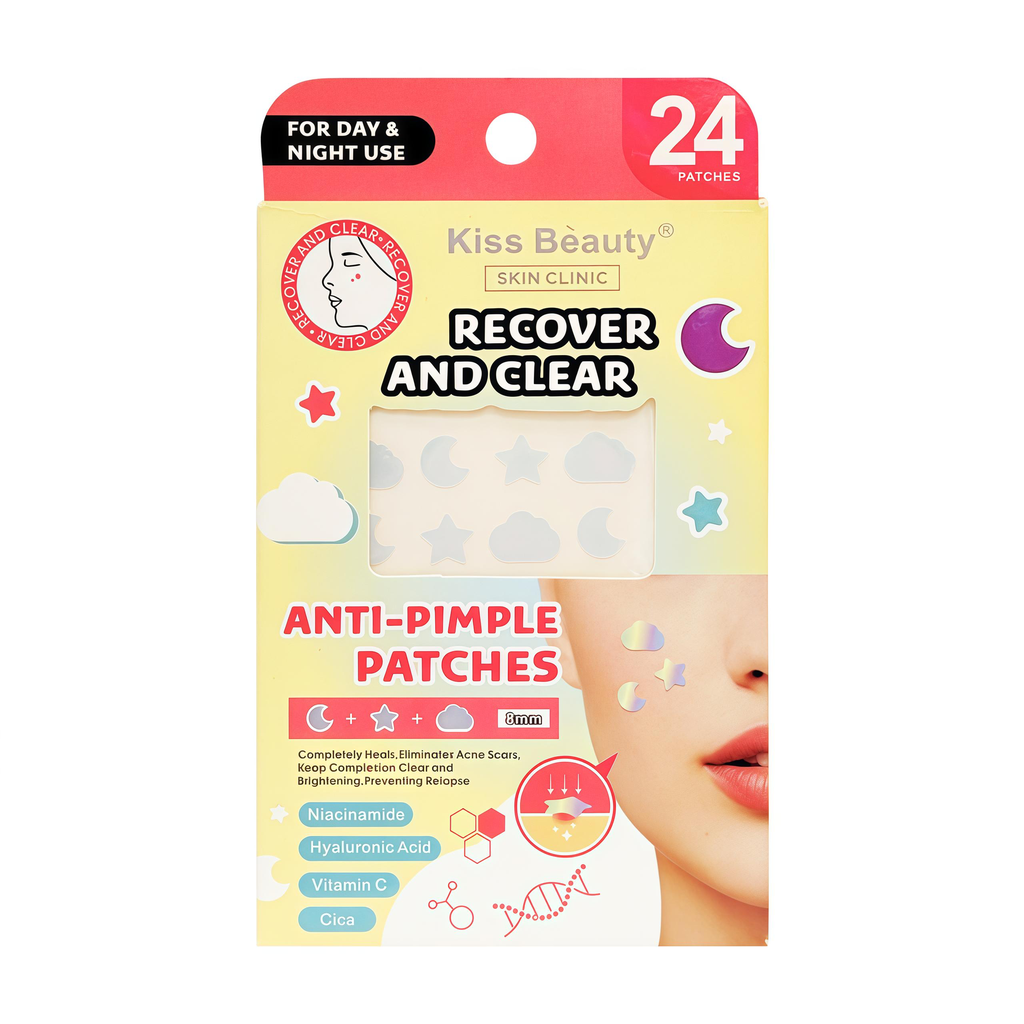 [180707] PIMPLE PATCHES DE FIGURAS TORNASOL KISS BEAUTY
