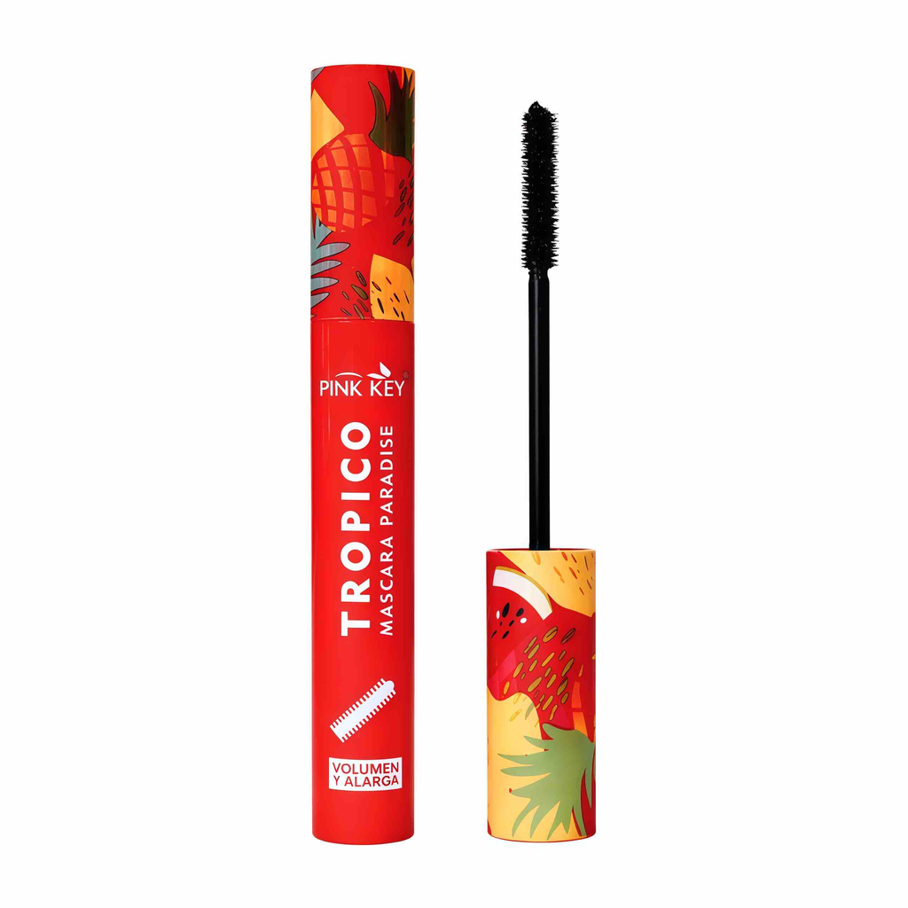 MASCARA DE PESTAÑAS TRÓPICO PARADISE PINK KEY