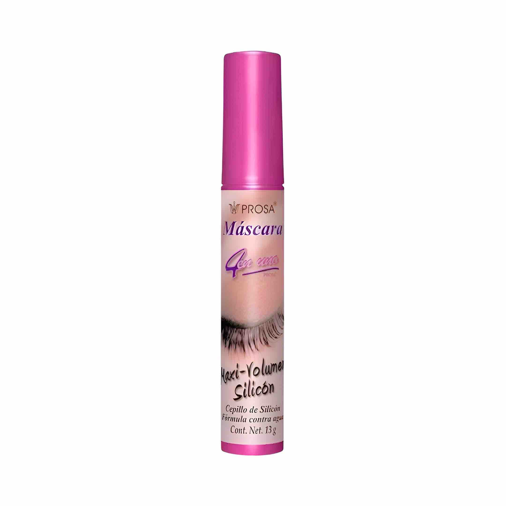 MASCARA DE PESTAÑAS MAXI-VOLUMEN SILICÓN PROSA