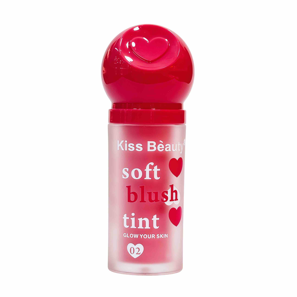RUBOR LIQUIDO SOFT BLUSH TINT KISS BEAUTY