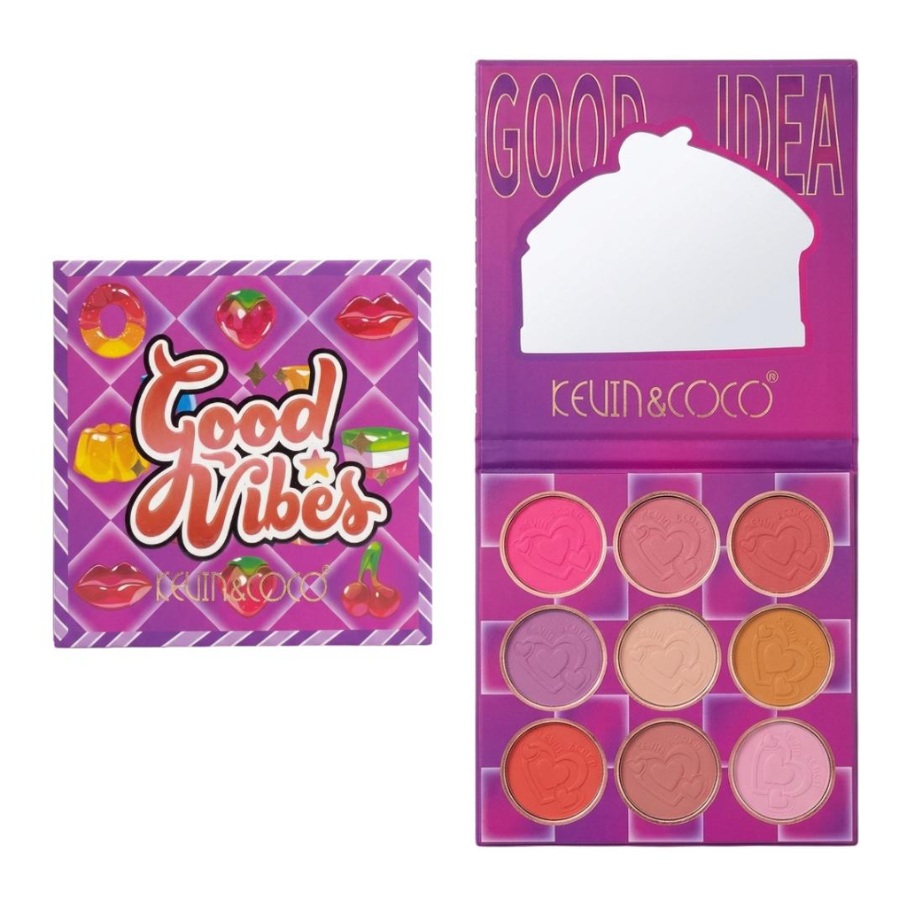 PALETA FACIAL GOOD VIBES KEVIN AND COCO