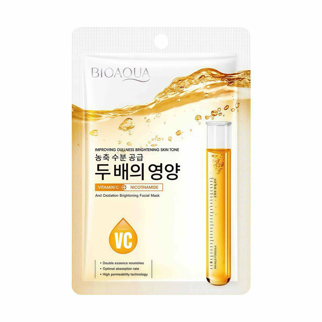 [BQY33727] MASCARILLA EN VELO VITAMINA C Y NICOTINAMIDA BIOAQUA