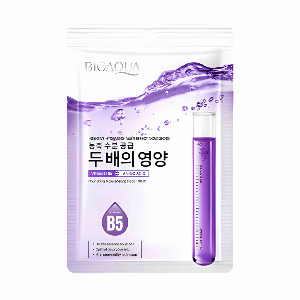 [BQY33758] MASCARILLA EN VELO VITAMINA B5 Y AMINOÁCIDOS BIOAQUA