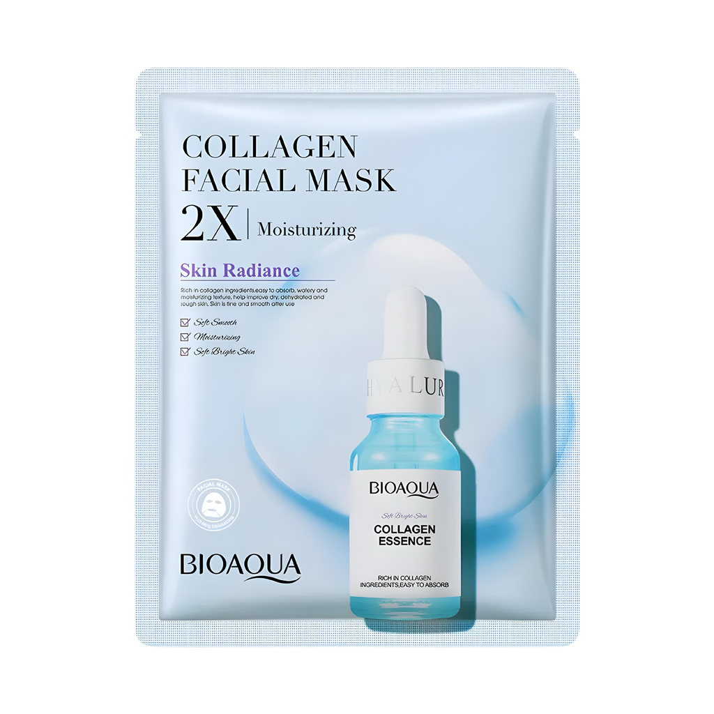 MASCARILLA EN VELO CON COLÁGENO BIOAQUA