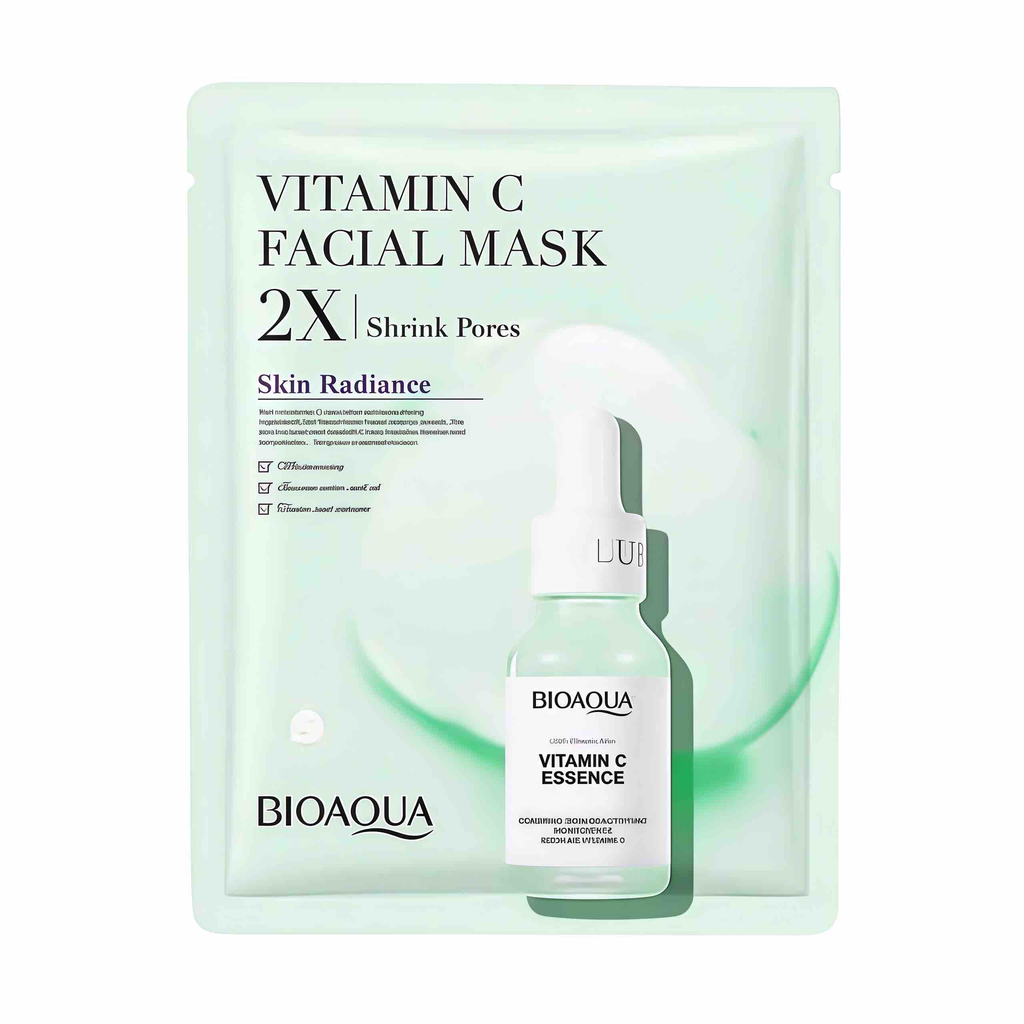 MASCARILLA EN VELO ESENCIA DE VITAMINA C BIOAQUA