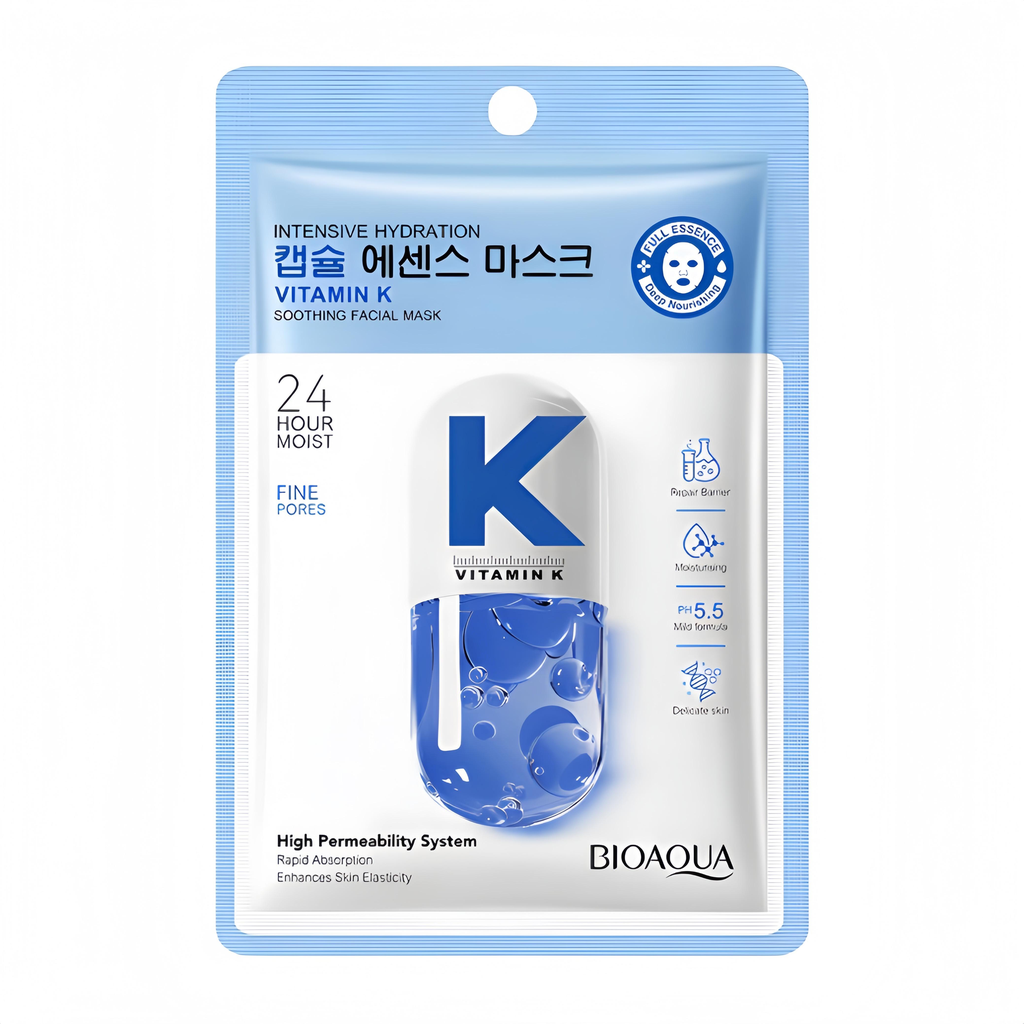 MASCARILLA EN VELO VITAMINA K BIOAQUA