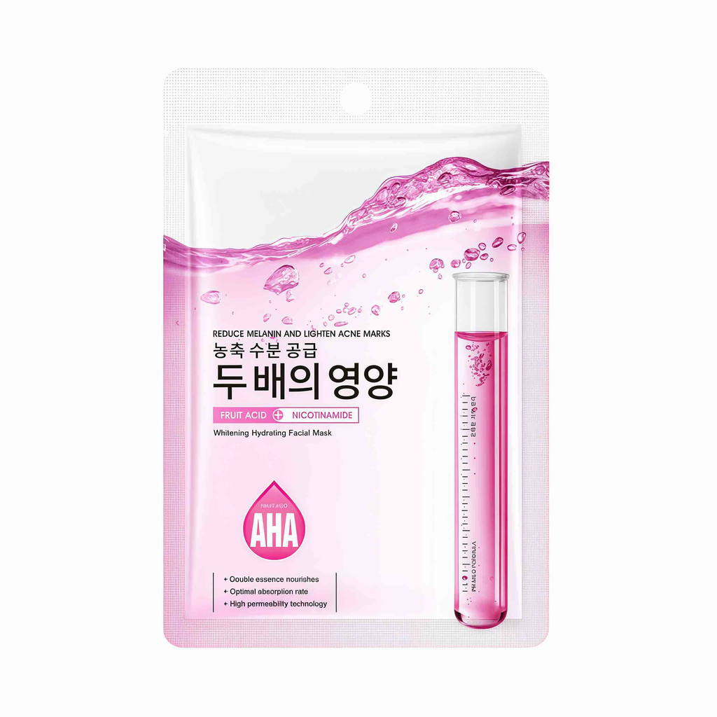 MASCARILLA EN VELO ACID FRUIT Y NICOTINAMIDA BIOAQUA