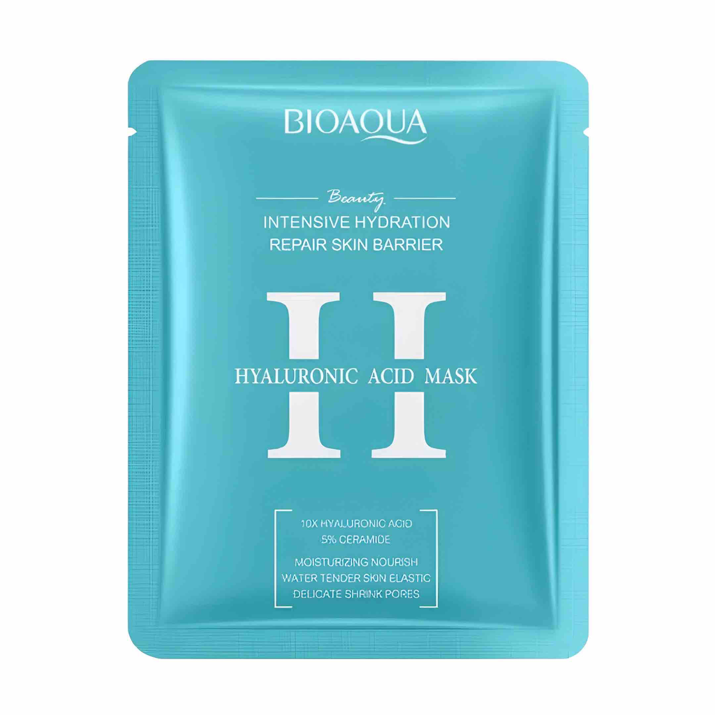 MASCARILLA EN VELO ÁCIDO HIALURÓNICO BIOAQUA