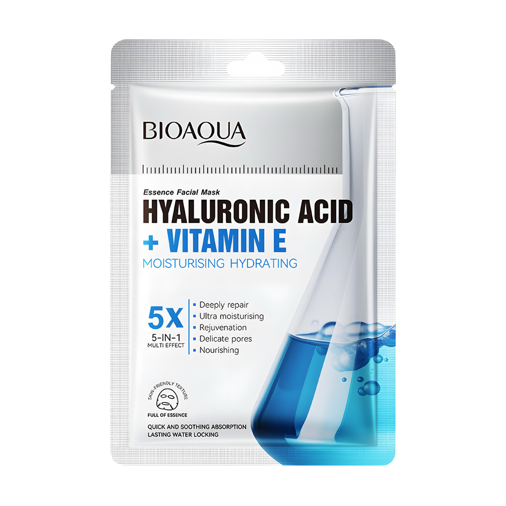 [BQY42309] MASCARILLA EN VELO ÁCIDO HIALURÓNICO + VITAMINA E  BIOAQUA