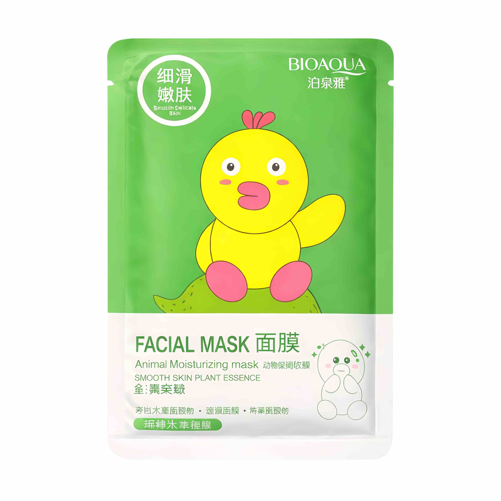 MASCARILLA EN VELO FACIAL PATITO BIOAQUA
