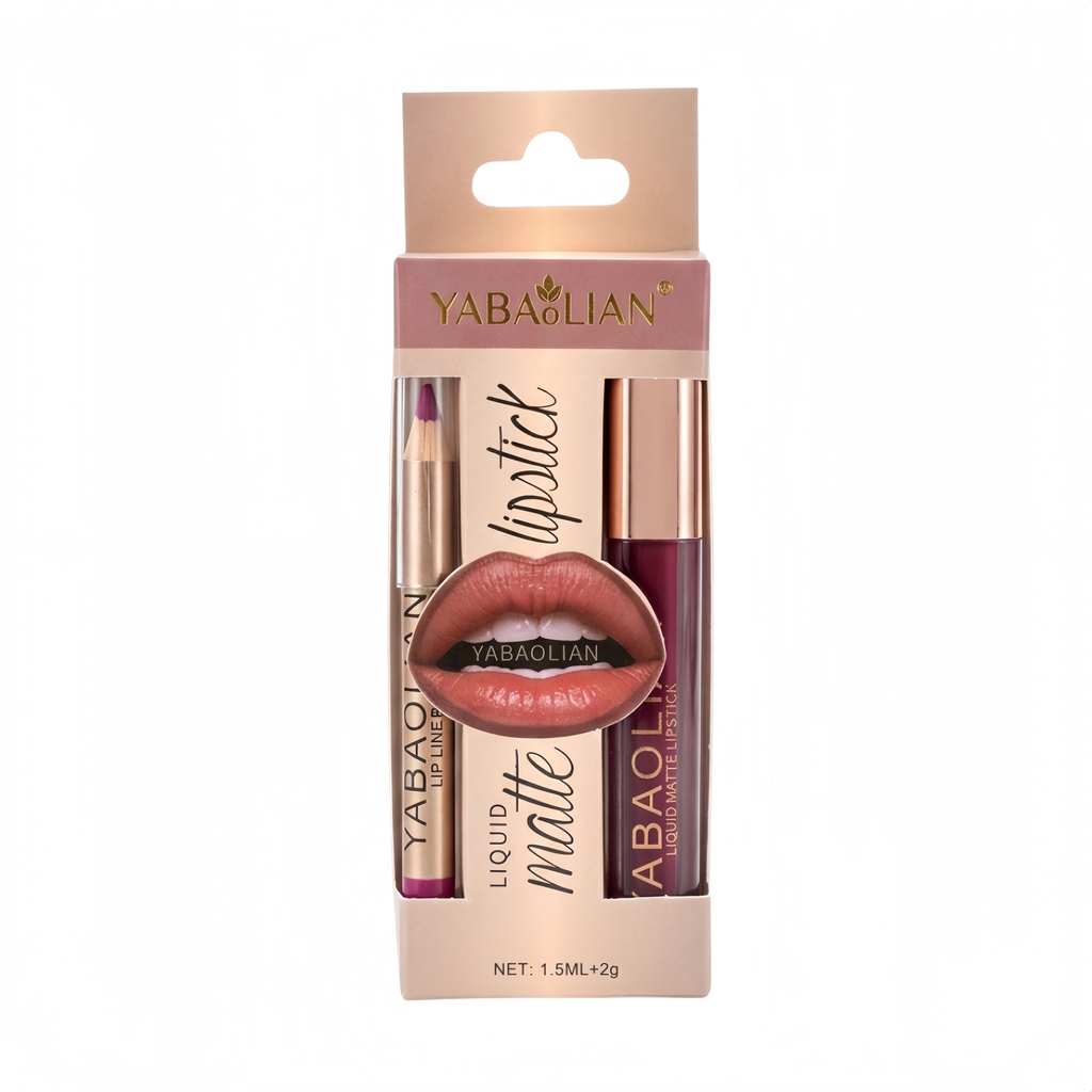 KIT LABIAL MATTE Y DELINEADOR YABAOLIAN