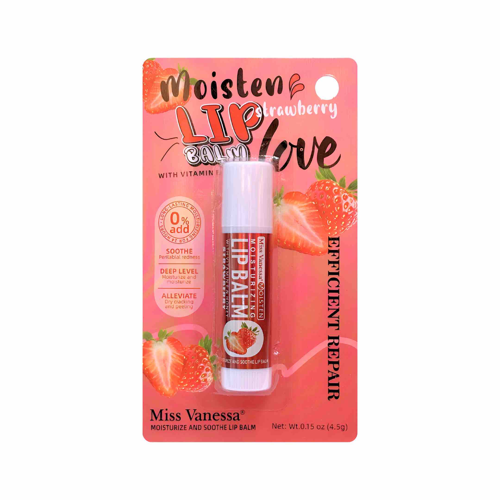 BÁLSAMO DE LABIOS CON VITAMINA E MISS VANESSA