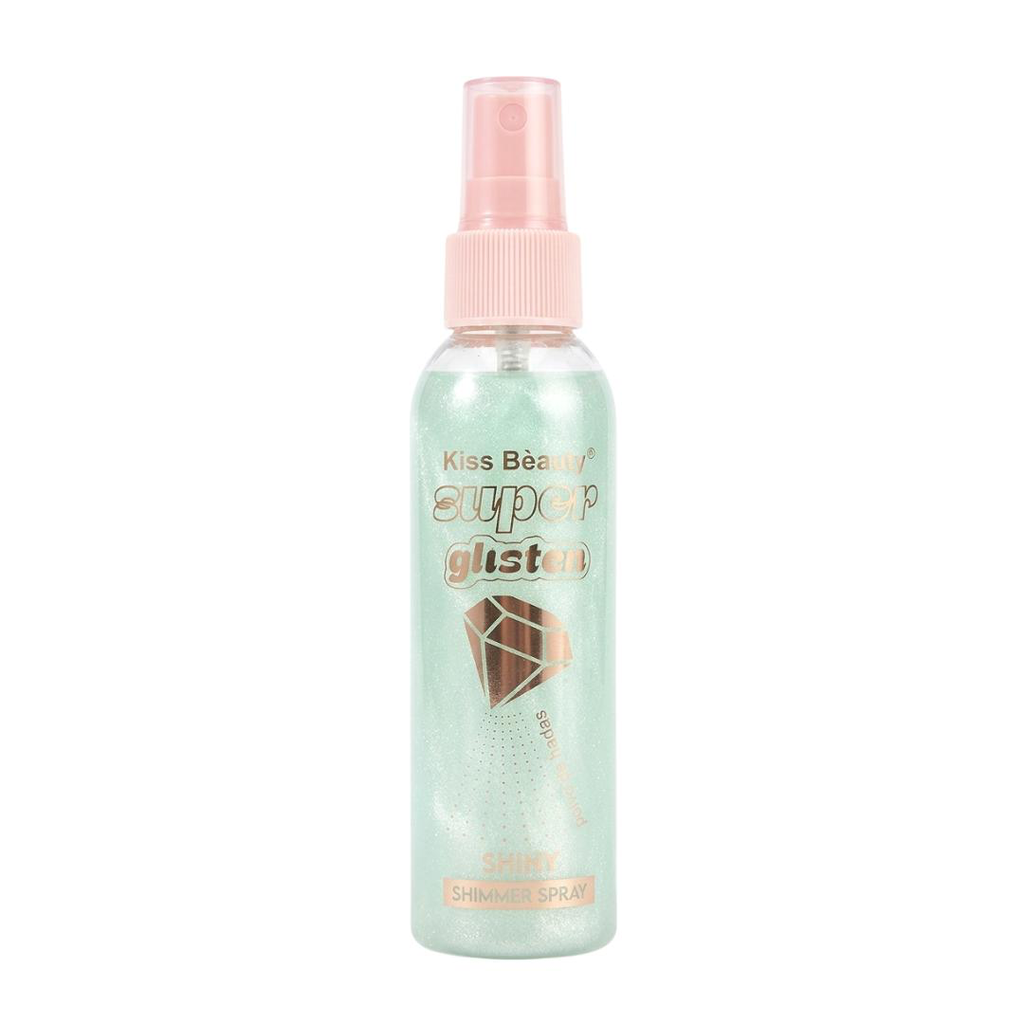 SHIMMER SPRAY SUPER GLISTEN KISS BEAUTY