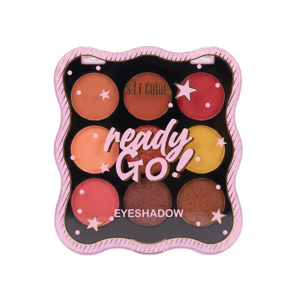 PALETA DE SOMBRAS READY GO! S.F.R COLOR