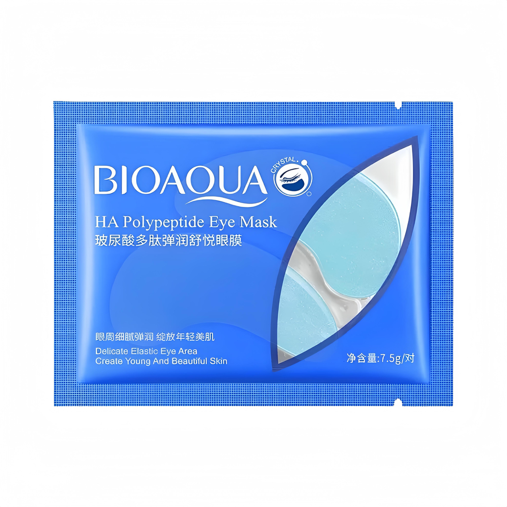 MASCARILLA DE COLÁGENO PARA OJOS CON ÁCIDO HIALURÓNICO BIOAQUA #